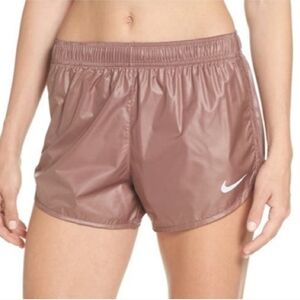 Nike Tempo running shorts in smokey mauve